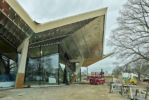 Studio Gang’s award-winning designed Arkansas Museum of Fine Arts will open to the public in the Fall of 2022