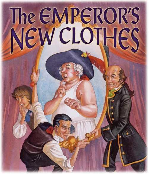 Poster for "The Emperor's New Clothes."
