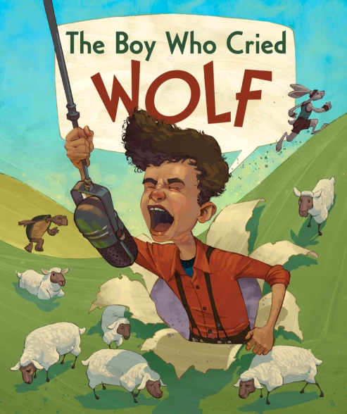 Poster for "The Boy Who Cried Wolf."