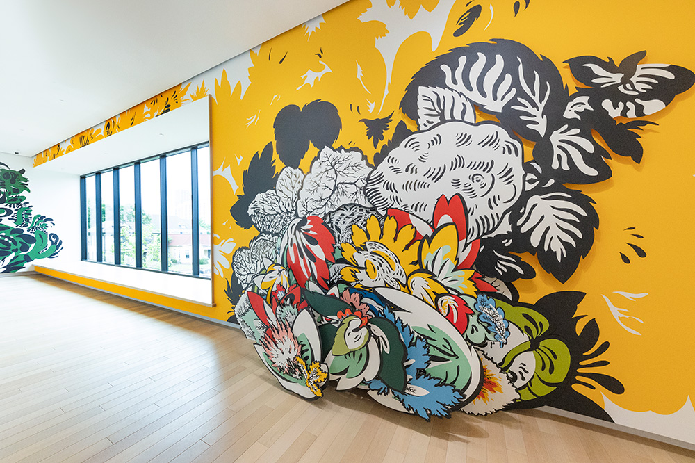 Photo of an art installation by Natasha Bowdoin.