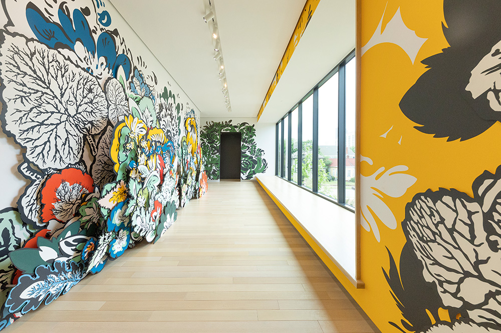 Photo of an art installation by Natasha Bowdoin.