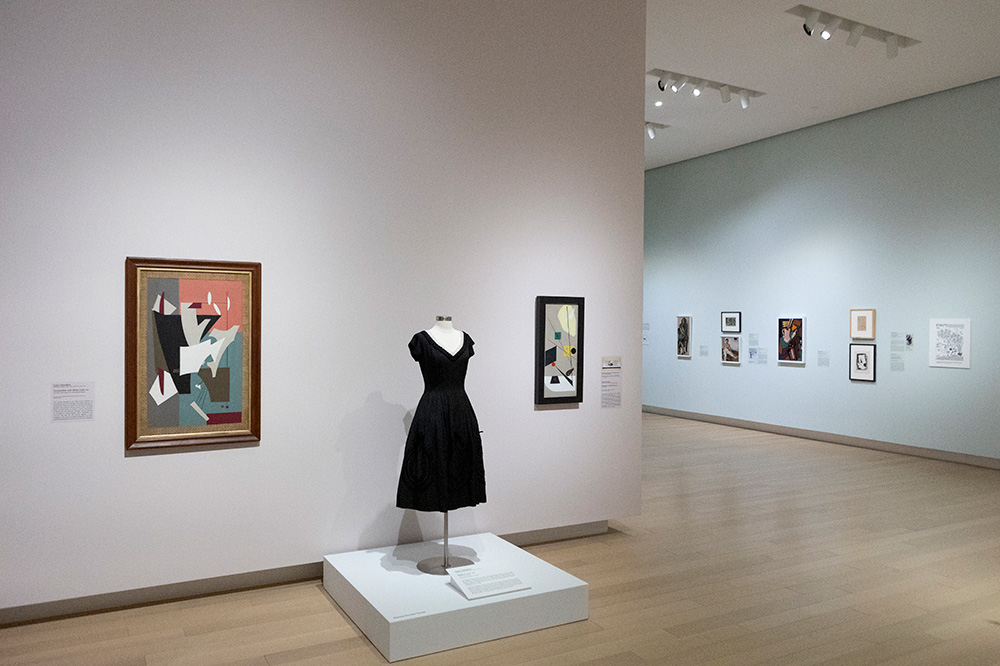 Photo of an art gallery at the Arkansas Museum of Fine Arts.