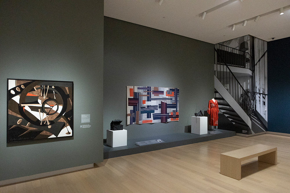 Photo of an art gallery at the Arkansas Museum of Fine Arts.