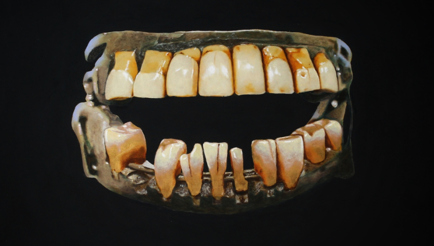 A PORTRAIT OF GEORGE WASHINGTON AND HIS SLAVES