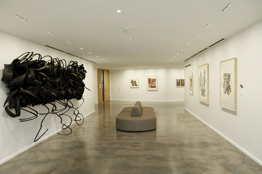 Photo of an art gallery at the Arkansas Museum of Fine Arts.