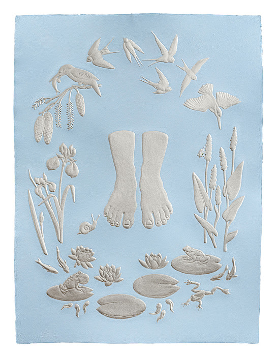 Photo of a print by Tricia Wright.