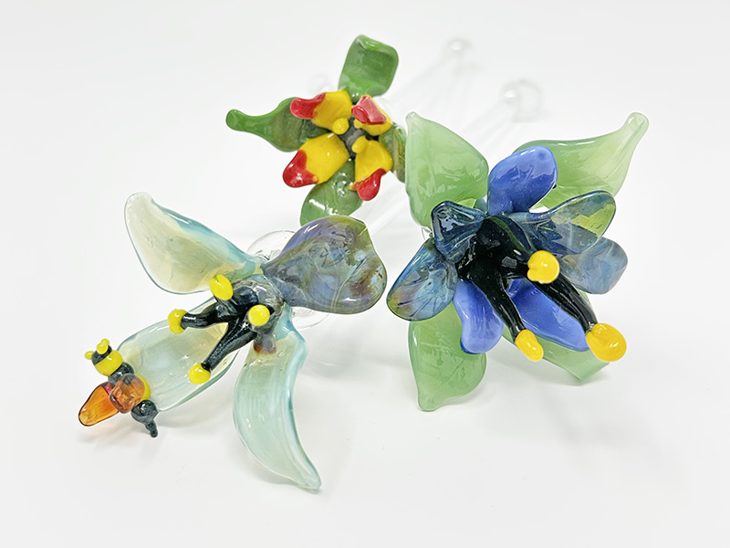 Art for Two: Glass Flowers (SOLD OUT)
