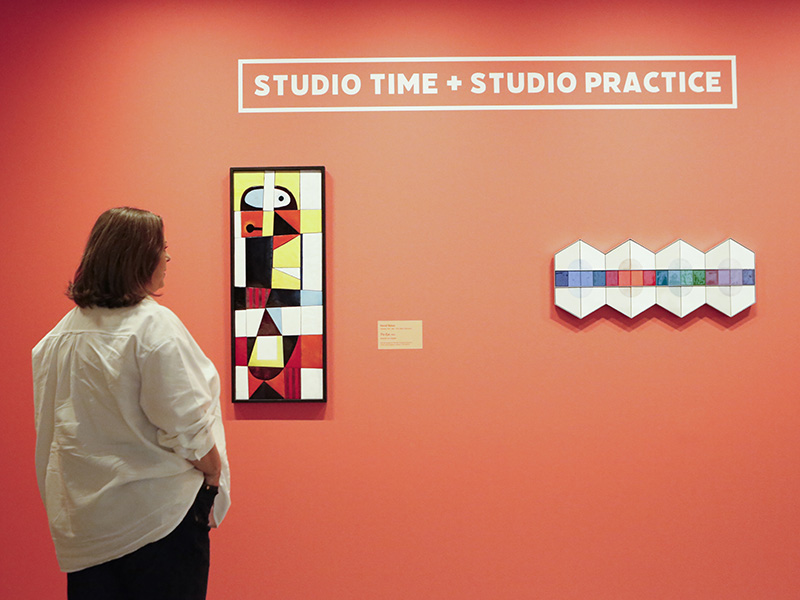 Exhibition Tour: Studio Time + Studio Practice