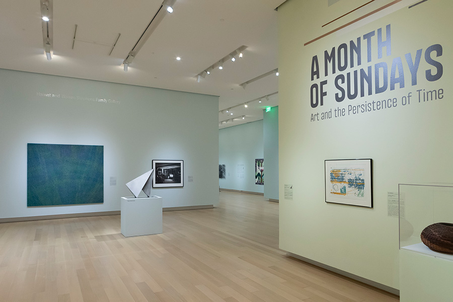 Photo of an art gallery at the Arkansas Museum of Fine Arts.
