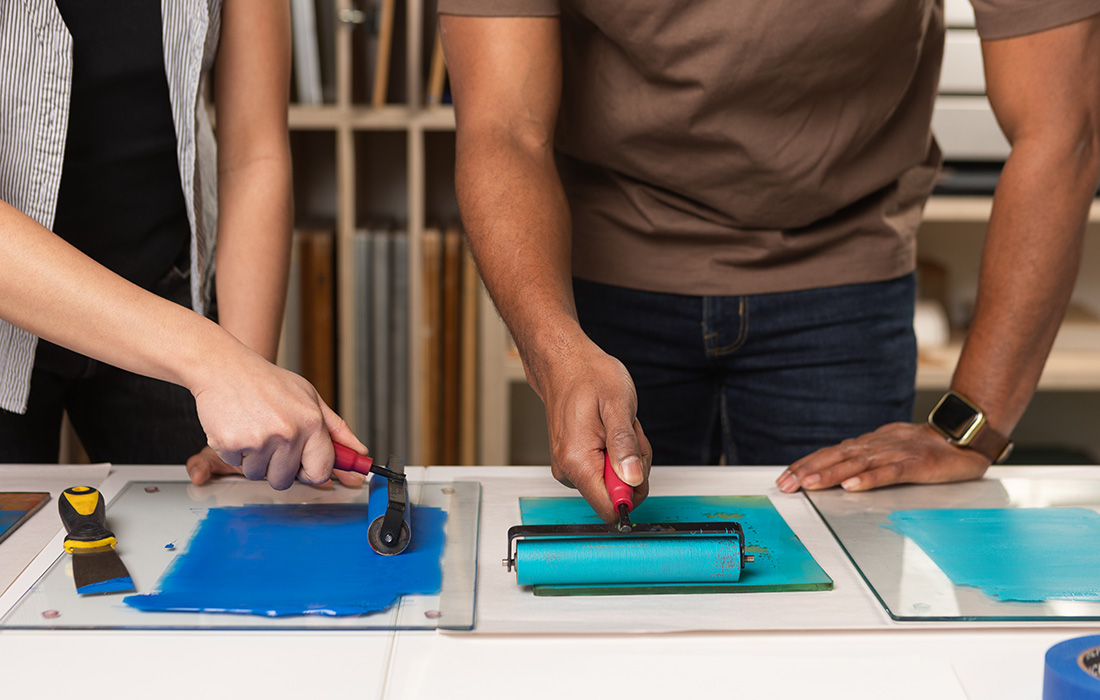 Art For Two: Paired Printmaking