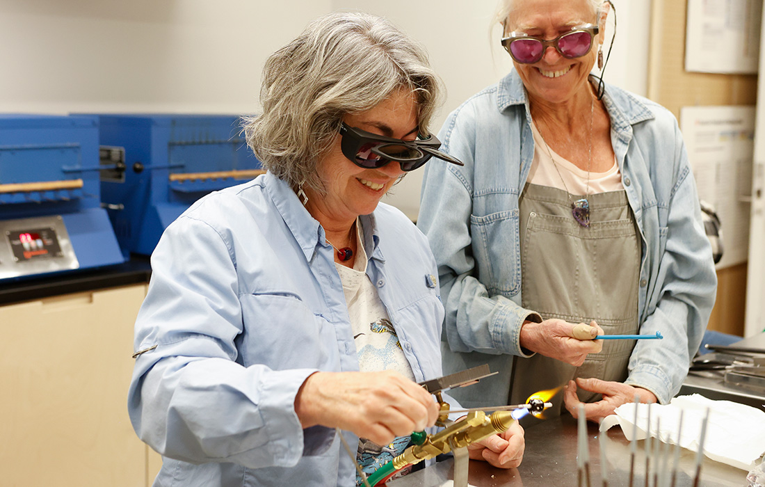 Art for Two: Glass Hummingbirds