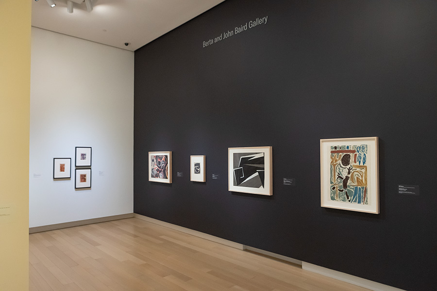 Photo of an art gallery at the Arkansas Museum of Fine Arts.
