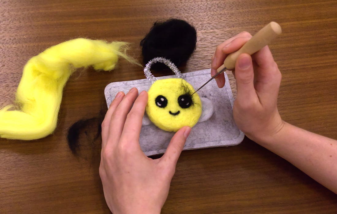 Making Together: Felted Ornaments