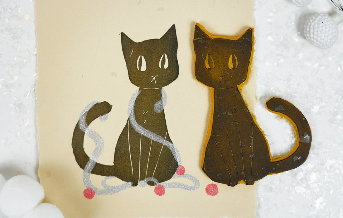 Hand-Printed Holiday Cards Workshop
